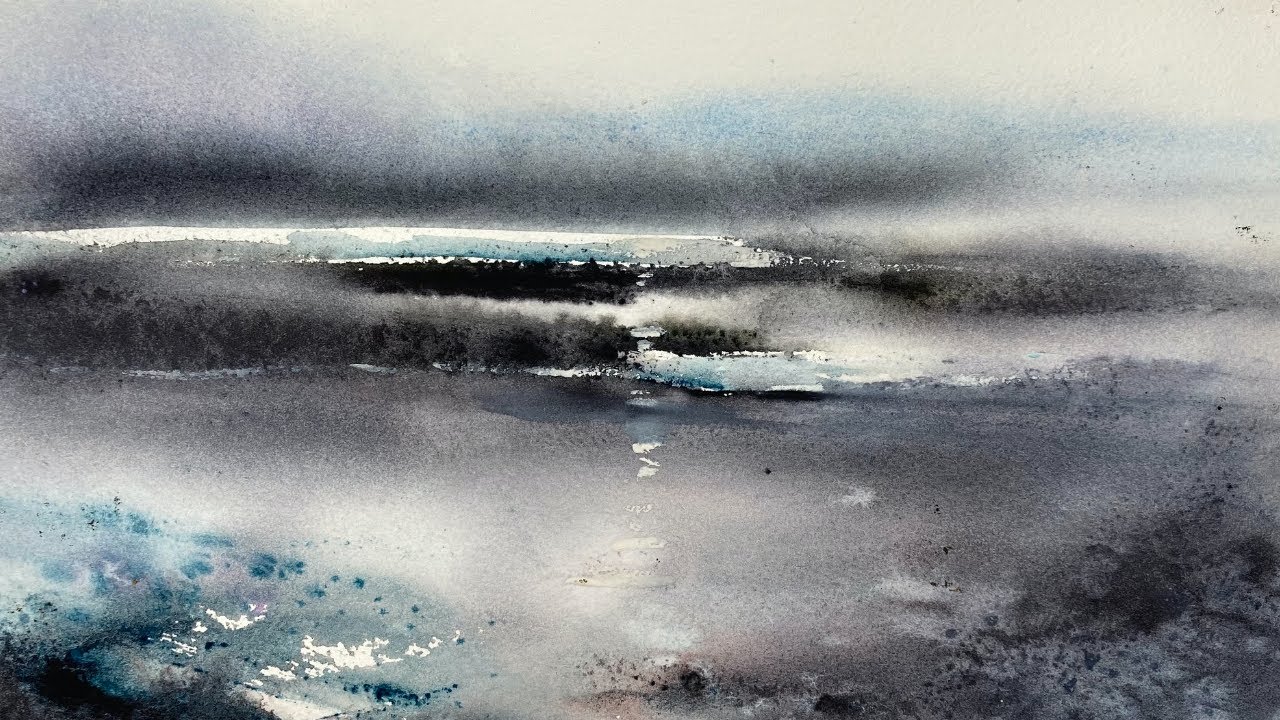 Unlock Your Inner Artist: Atmospheric Semi Abstract Watercolour Tutorial