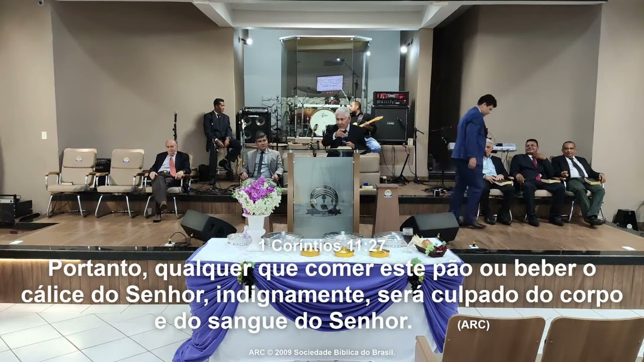 Pastor Juvenil Saturnino | Ceia do Senhor | 13/11/2022