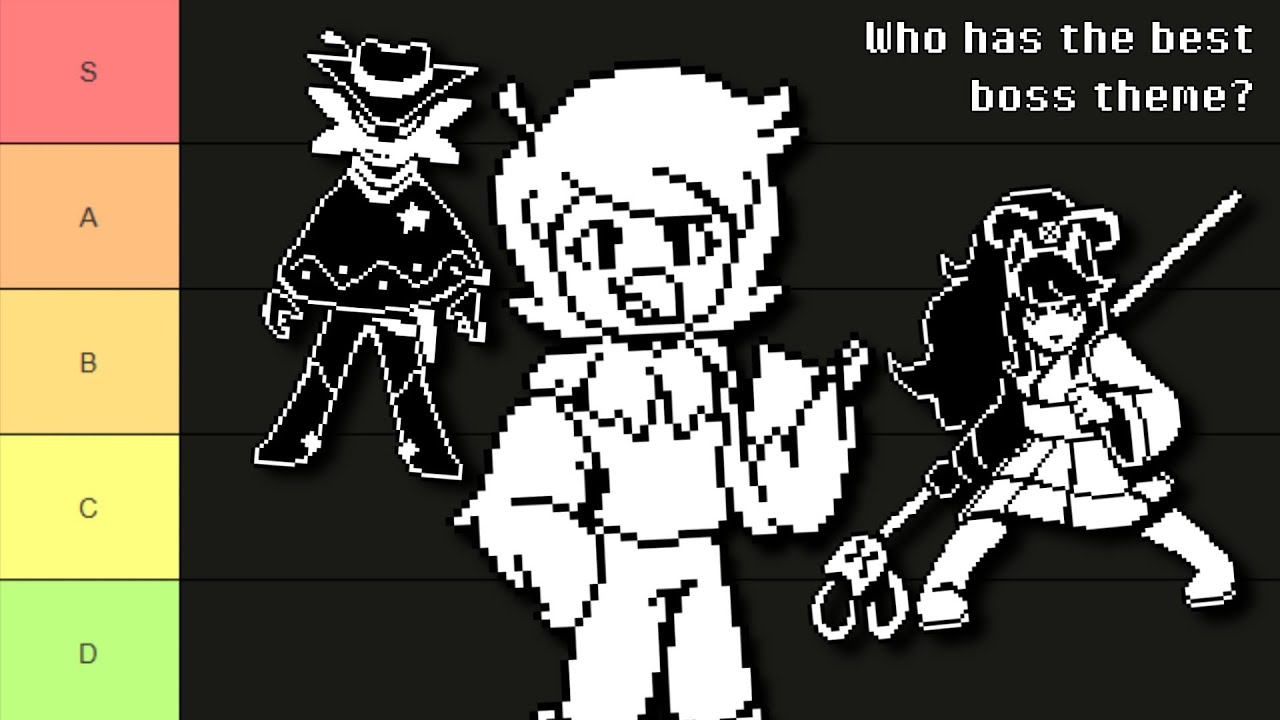 Ranking Undertale Yellow Boss Themes