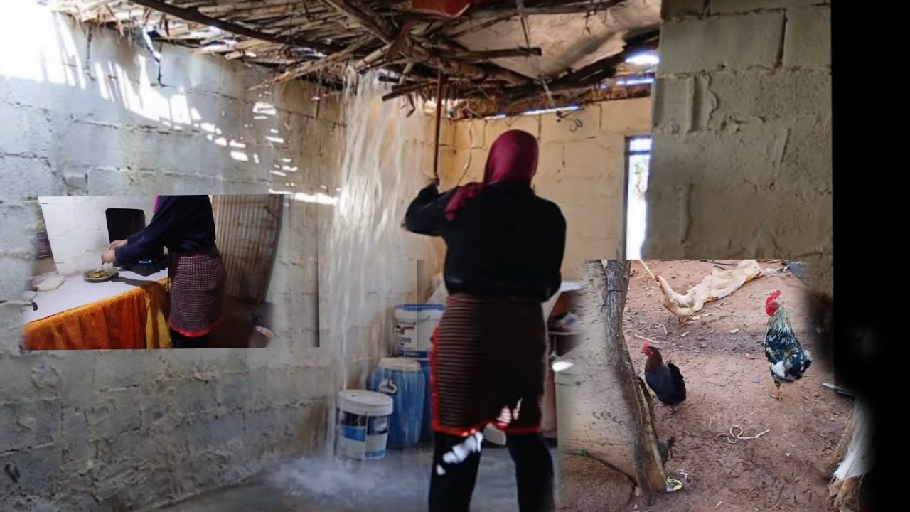 روتين يومي رمضاني وشتاء والقزدير كيقطر الله يفرجها يارب العالمين 