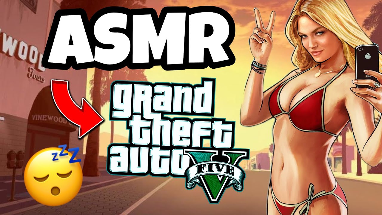 ASMR : Balade sur GTA 5 😴 (chuchotements, manette...)