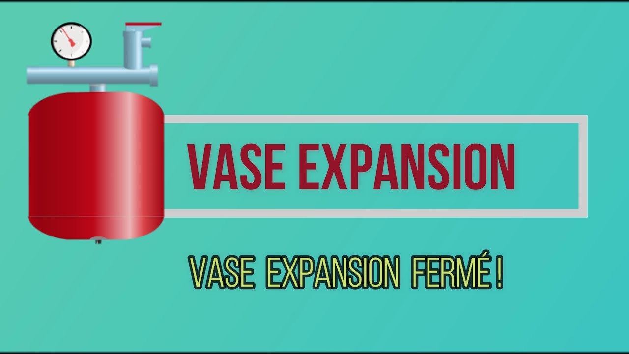 Fonctionnement d'un vase expansion fermé(flexcon)