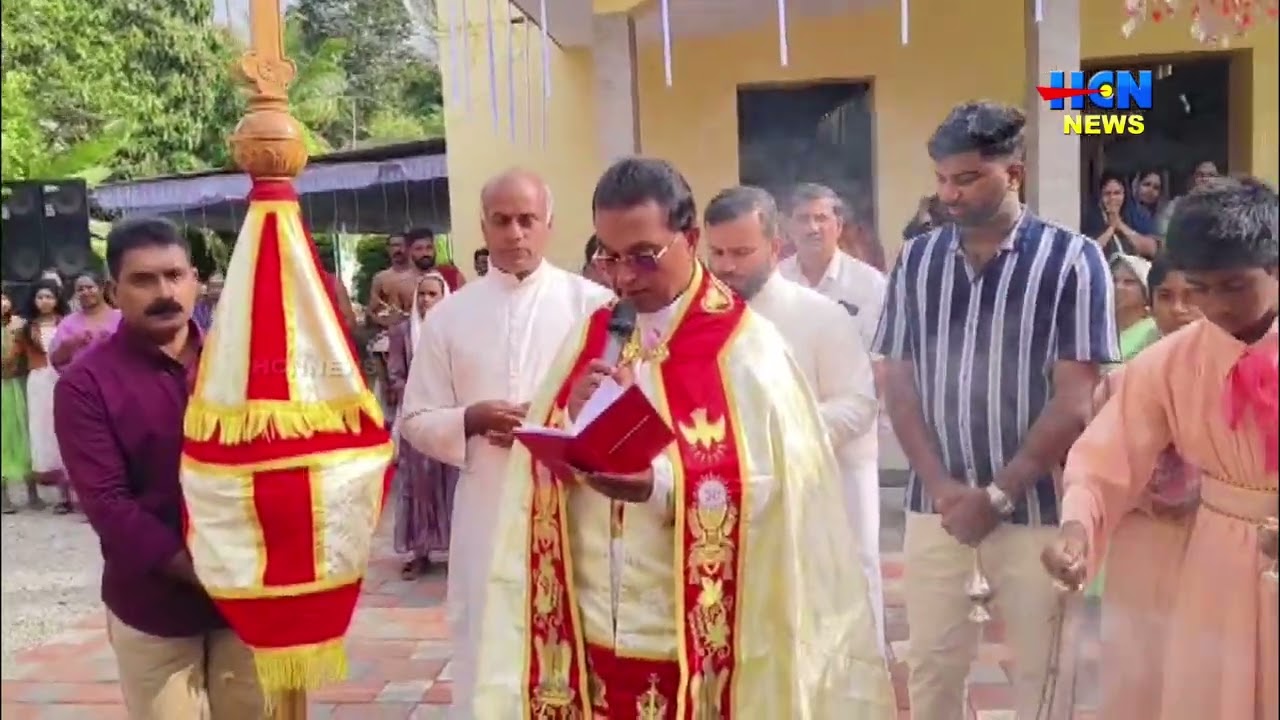 ചുരുളി സെന്റ് തോമസ് ഫൊറോന ദേവലയ തിരുനാളിന് കൊടിയേറി