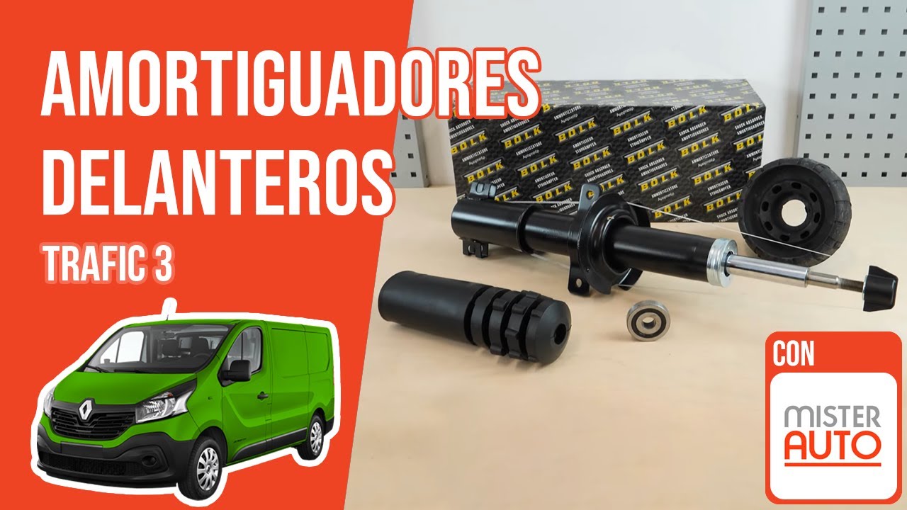 Cómo cambiar los amortiguadores delanteros Trafic 3 ➿