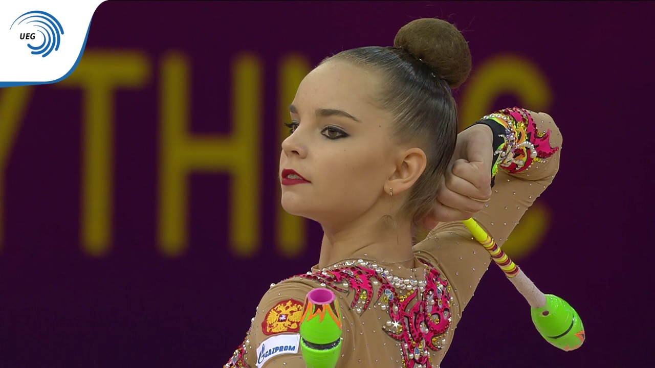 Dina AVERINA (RUS) – 2017 European silver medalist with Clubs