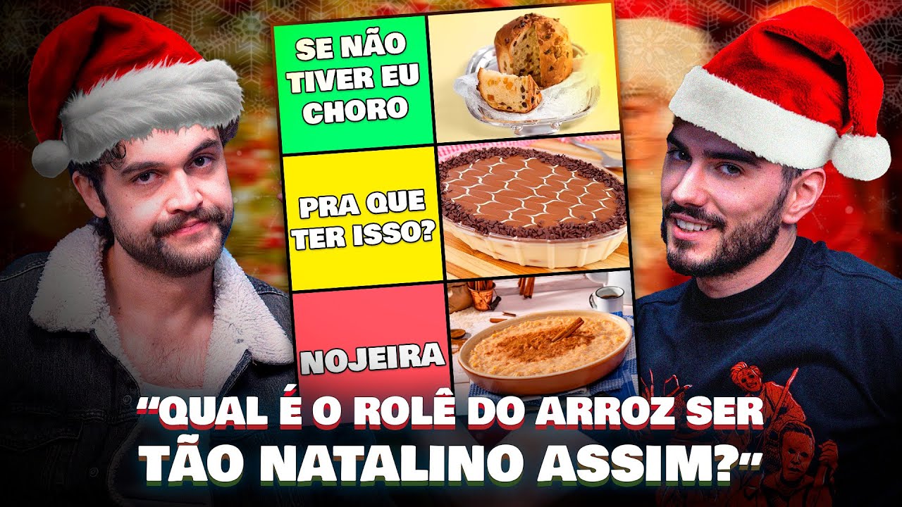 TIERLIST: As MELHORES e as PIORES comidas NATALINAS  | Papinho #084