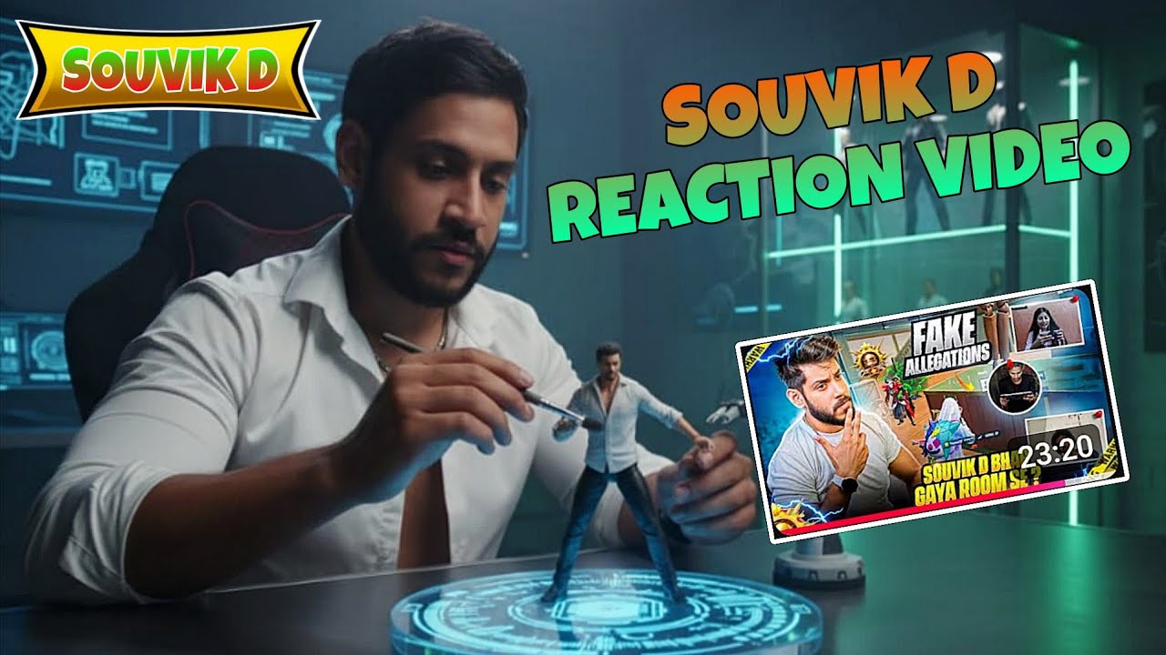 SOUVIK D NEW REACTION VIDEO 😱 