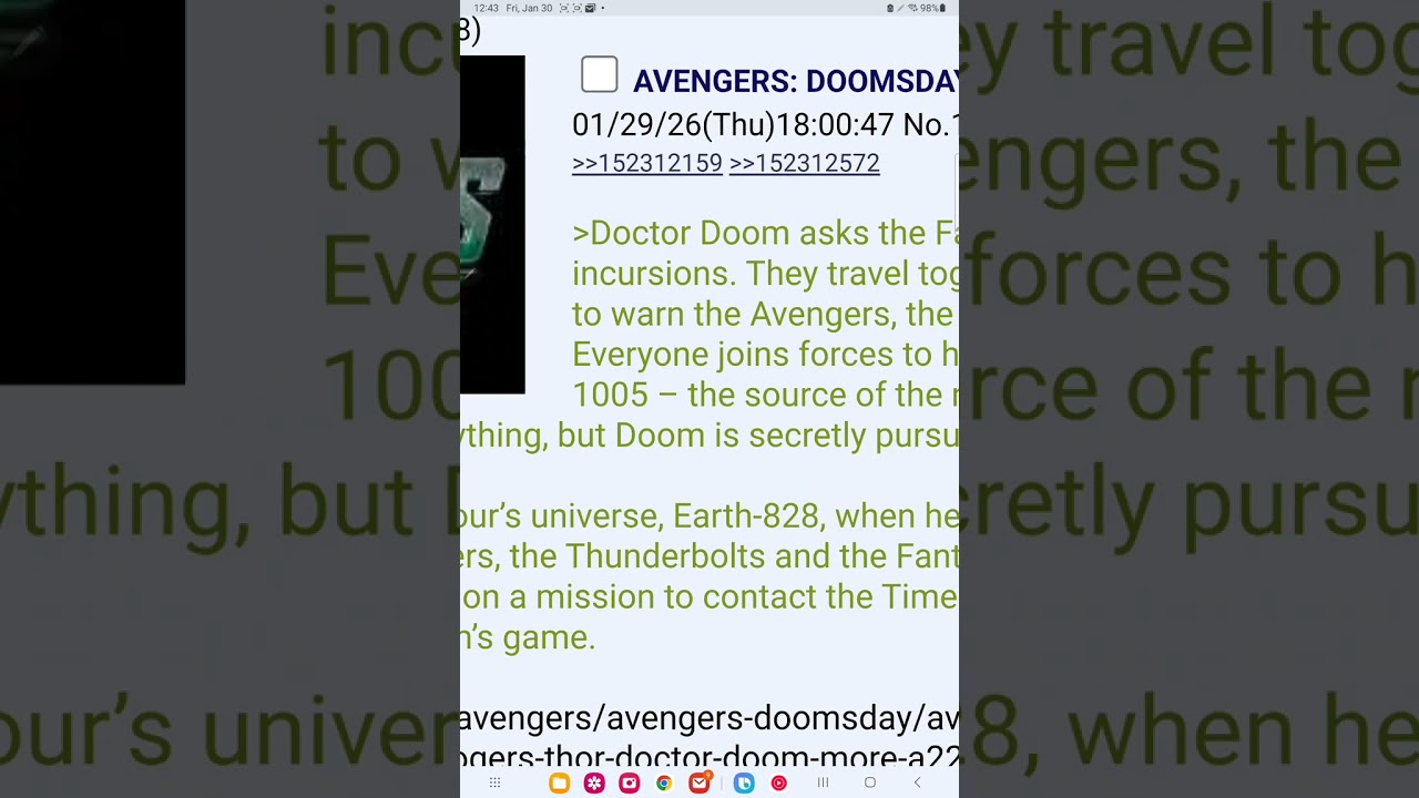 Avengers doomsday leak