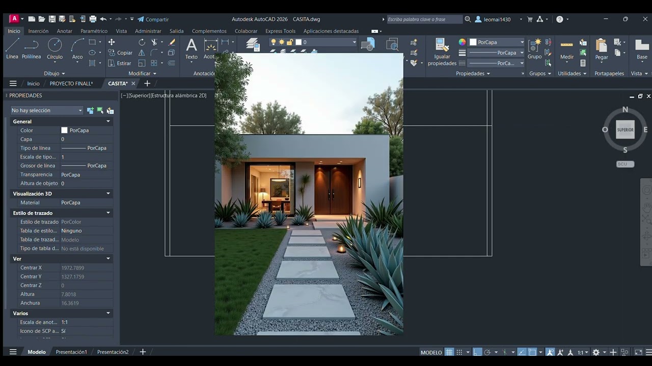 COMO DISEÑAR UNA CASA EN AUTOCAD DESDE 0
