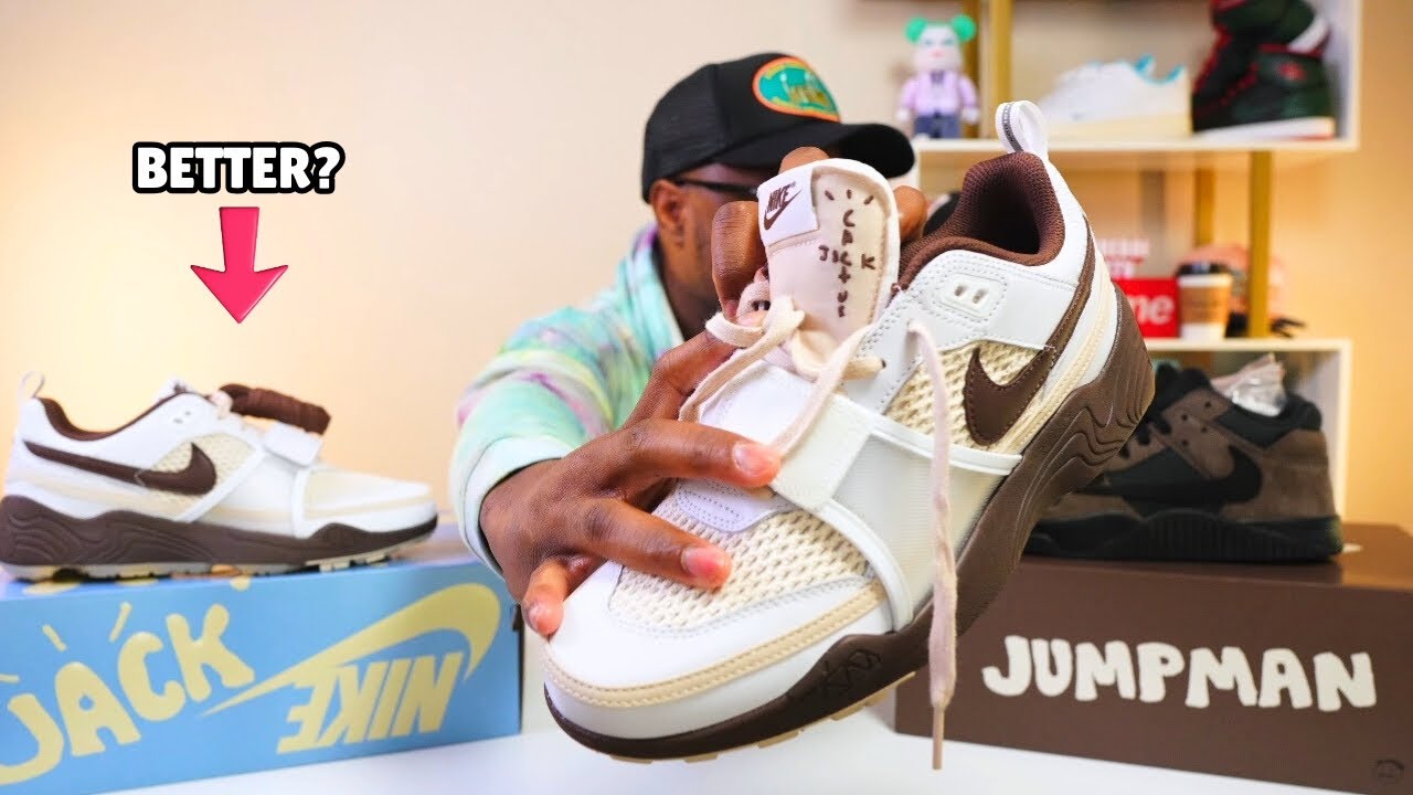 I'm Sorry These are Better.. TRAVIS SCOTT NIKE ZOOM FIELD JAXX | REVIEW + ON FEET + COMPARISON