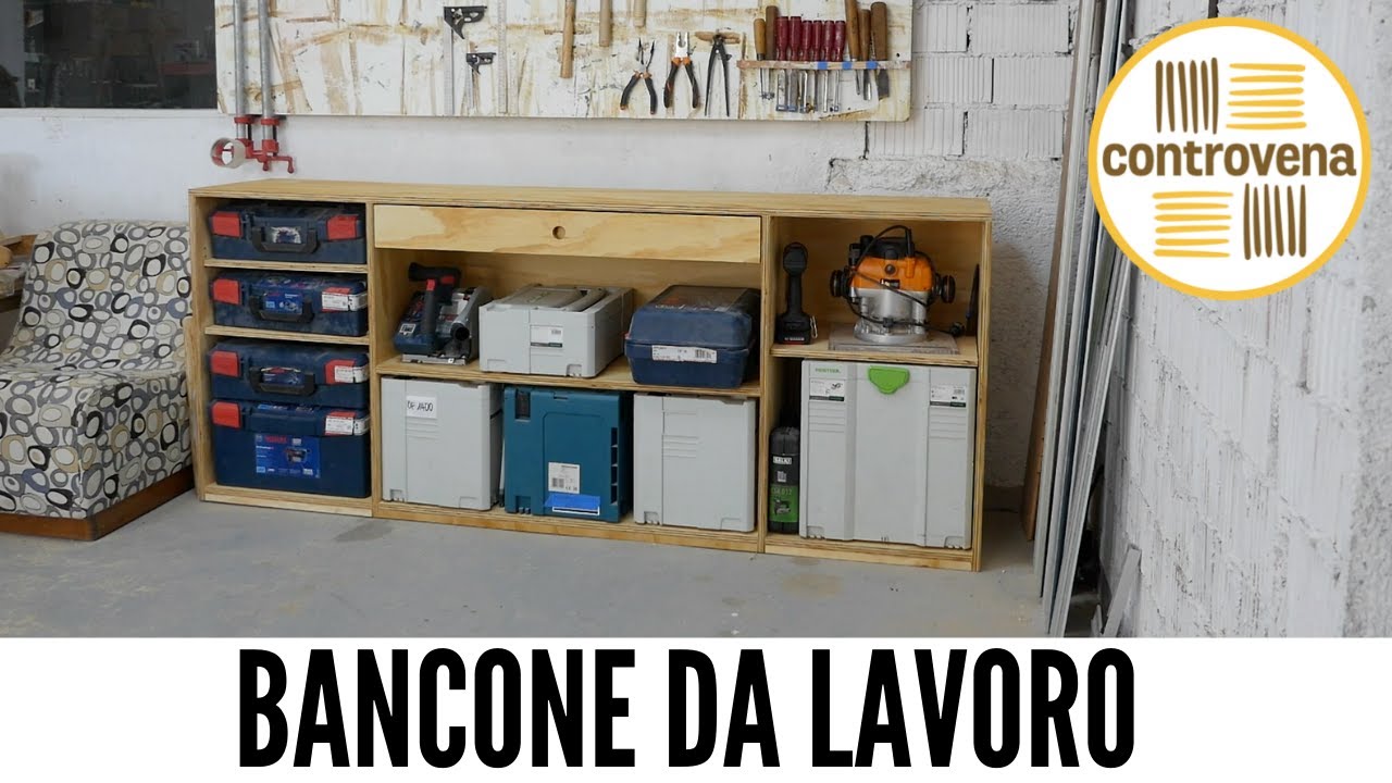 BANCONE DA LAVORO con CASSETTO | Falegnameria, fai da te e lavorazione del legno