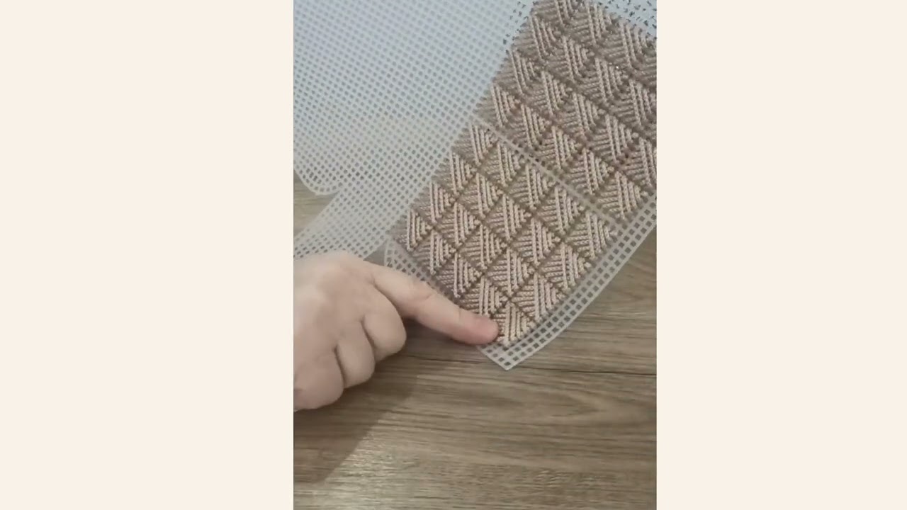 KANVAS ÇANTA YAPIMI (MAKROME İPLİK İLE)
