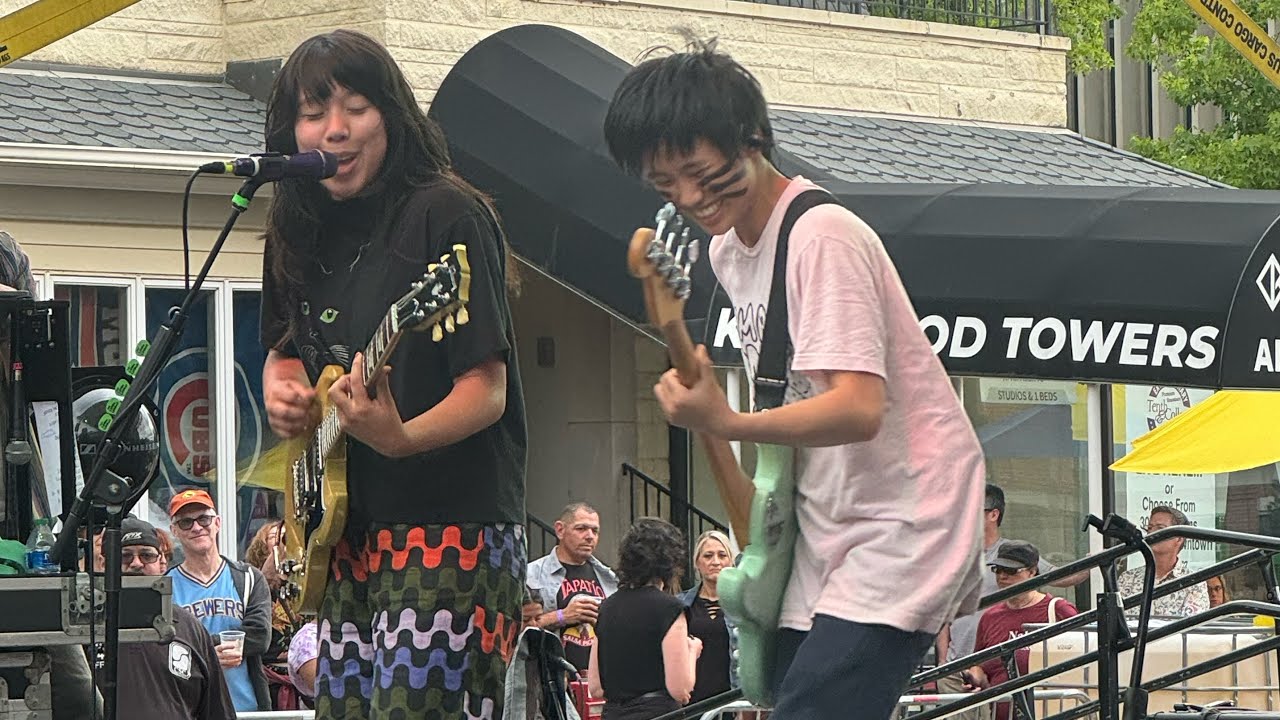 The Linda Lindas 1st time performing “Found  Job” live on 6/8/24 🎸