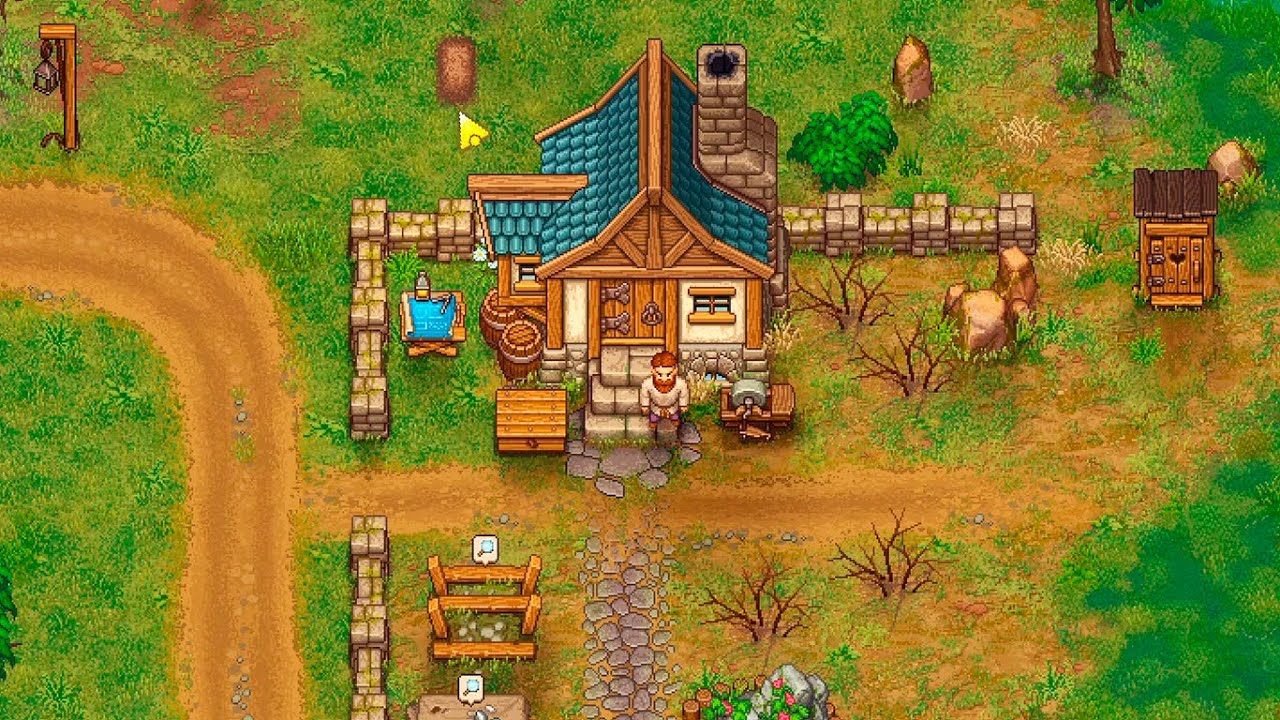 Первый Взгляд на Самую Необычную RPG - Graveyard Keeper
