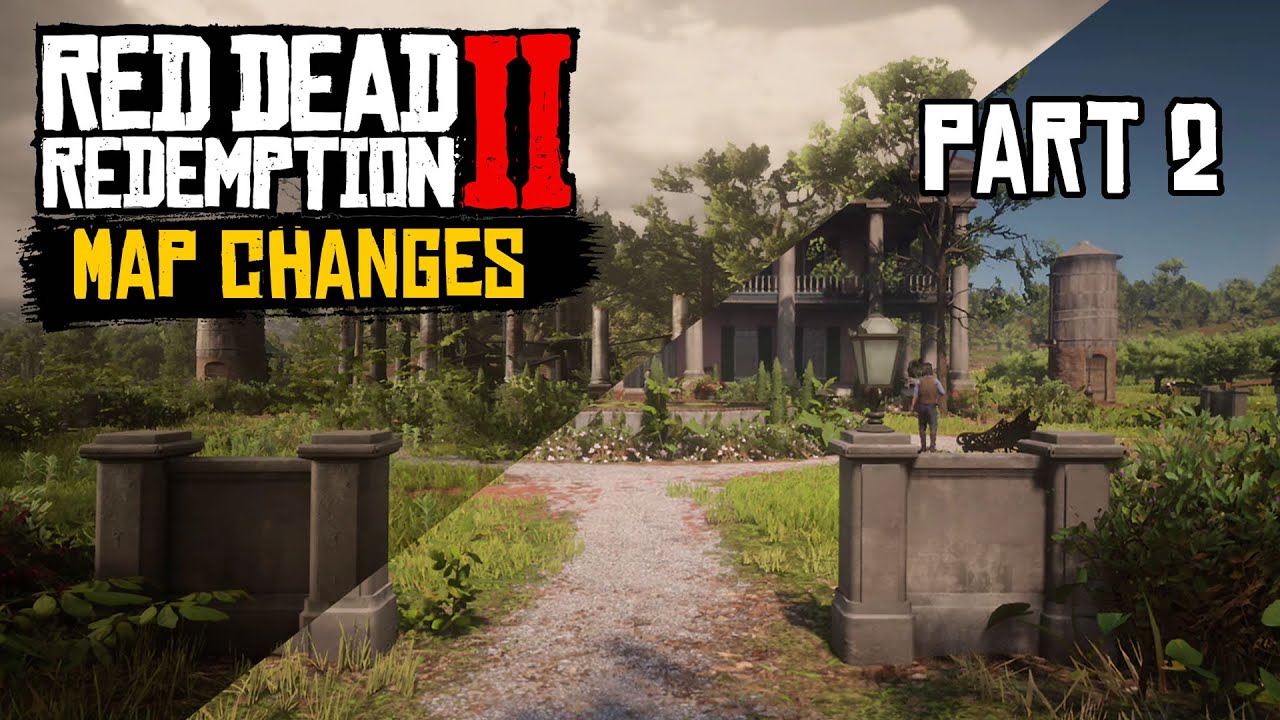 RDR2 | Map Changes Over Time 1899 vs 1907: Part 2