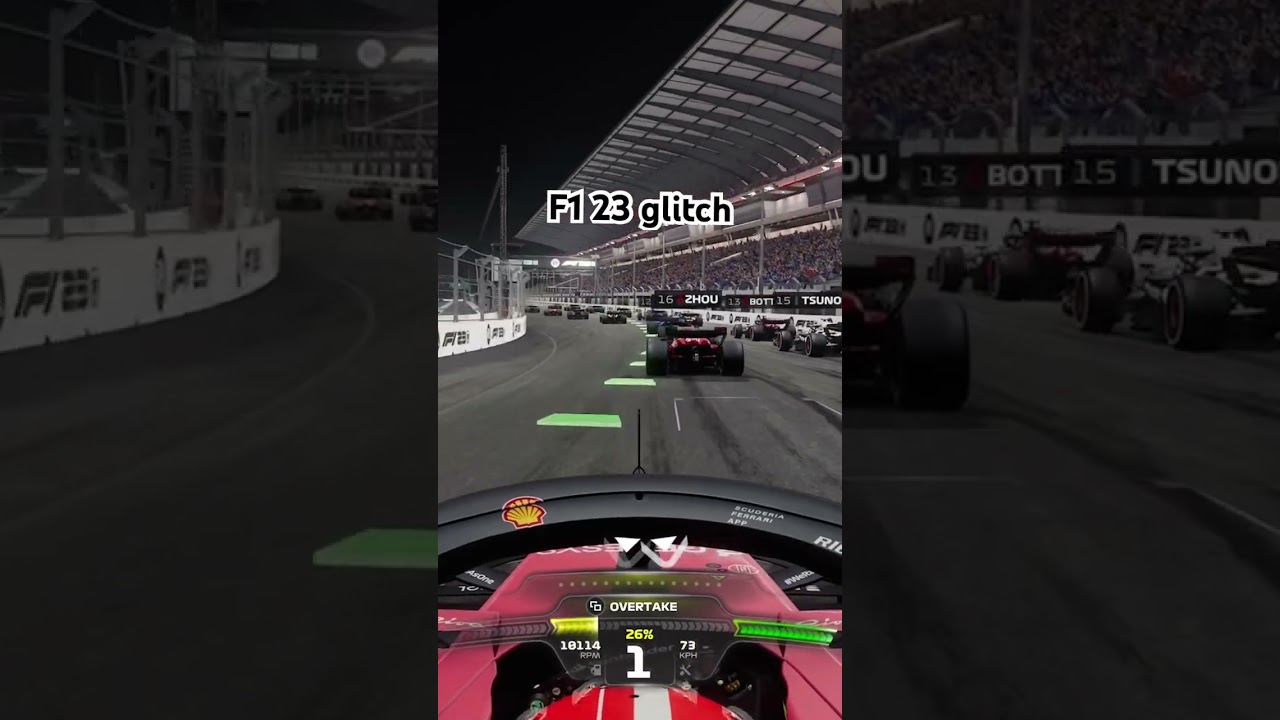 F1 23 Glitch #subscribe #ferrari #f123 #glitch