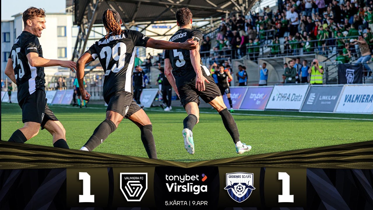 GAME RECAP | vs Grobiņas SC/LFS (1:1) | ROUND 5 | 09.04.2024.