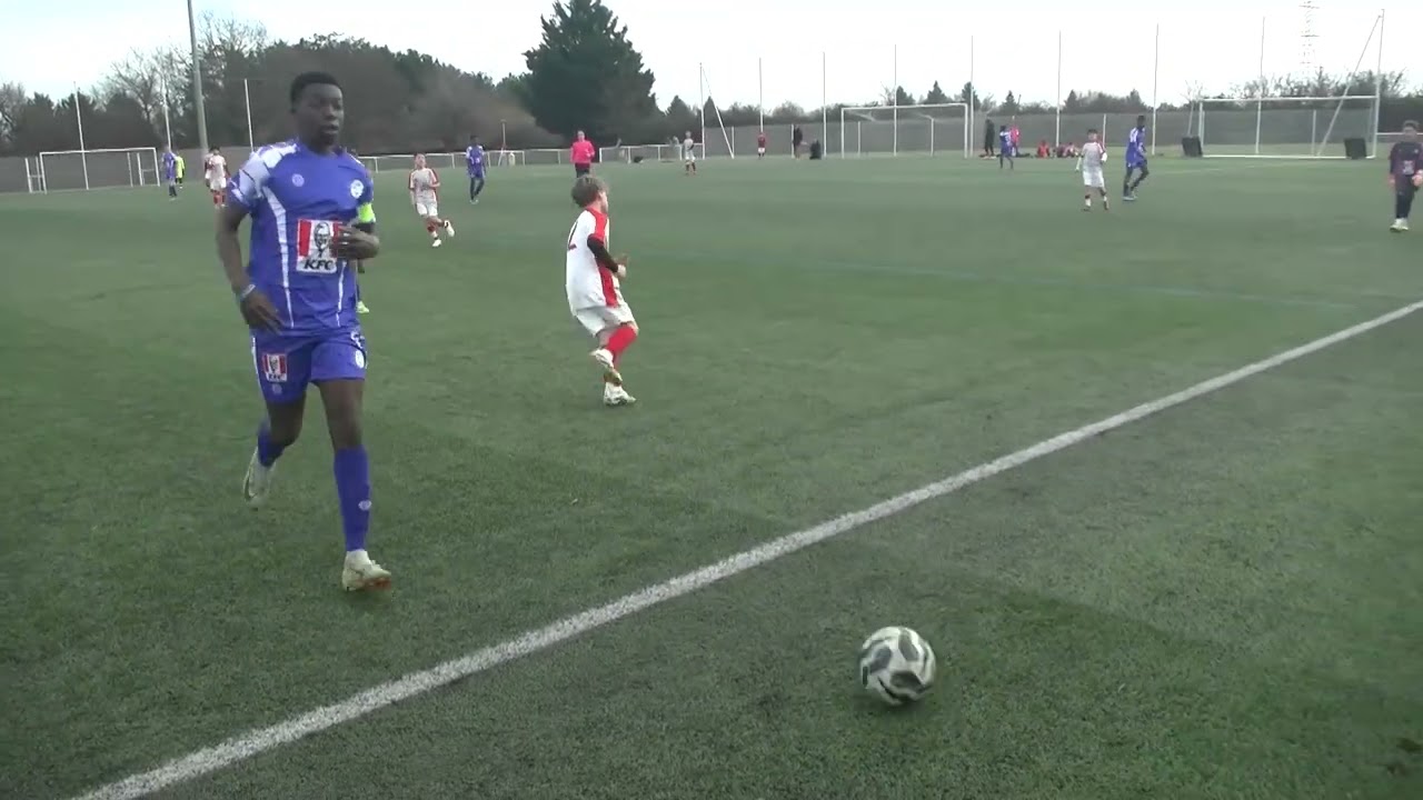 BOURGES fc U13 vs CHAMBRAY 1MT u13 régional 1 football match retour