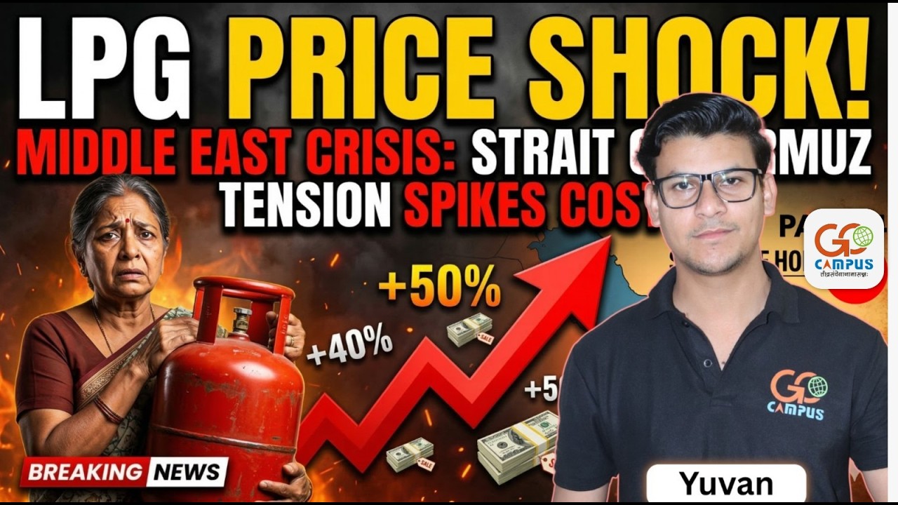 Why Are LPG Prices Surging? Middle East Crisis & Indian Economy Explained | Yuvan Sir
