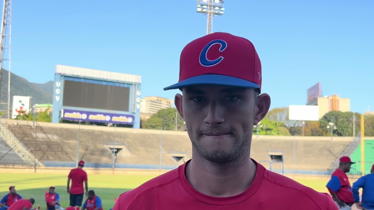 Pitcher del equipo al Clásico abrirá por Cuba mañana en Serie de las Americas 🇨🇺⚾️💥