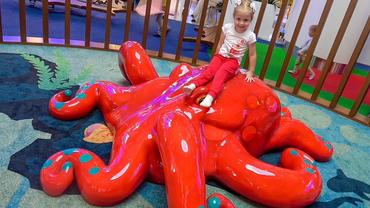 Indoor playground about Fairy tales with Funny Stacy
