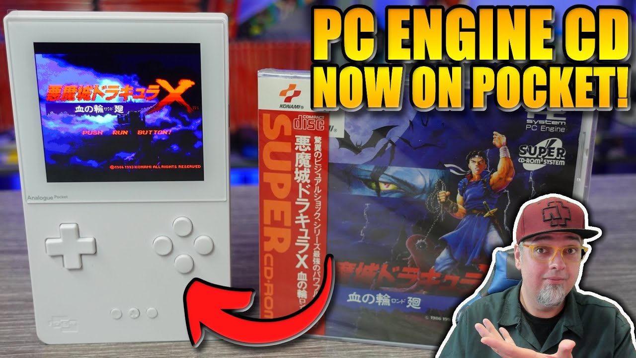 Теперь вы можете воспроизводить PC Engine CD на Analog Pocket! Как настроить — просто!