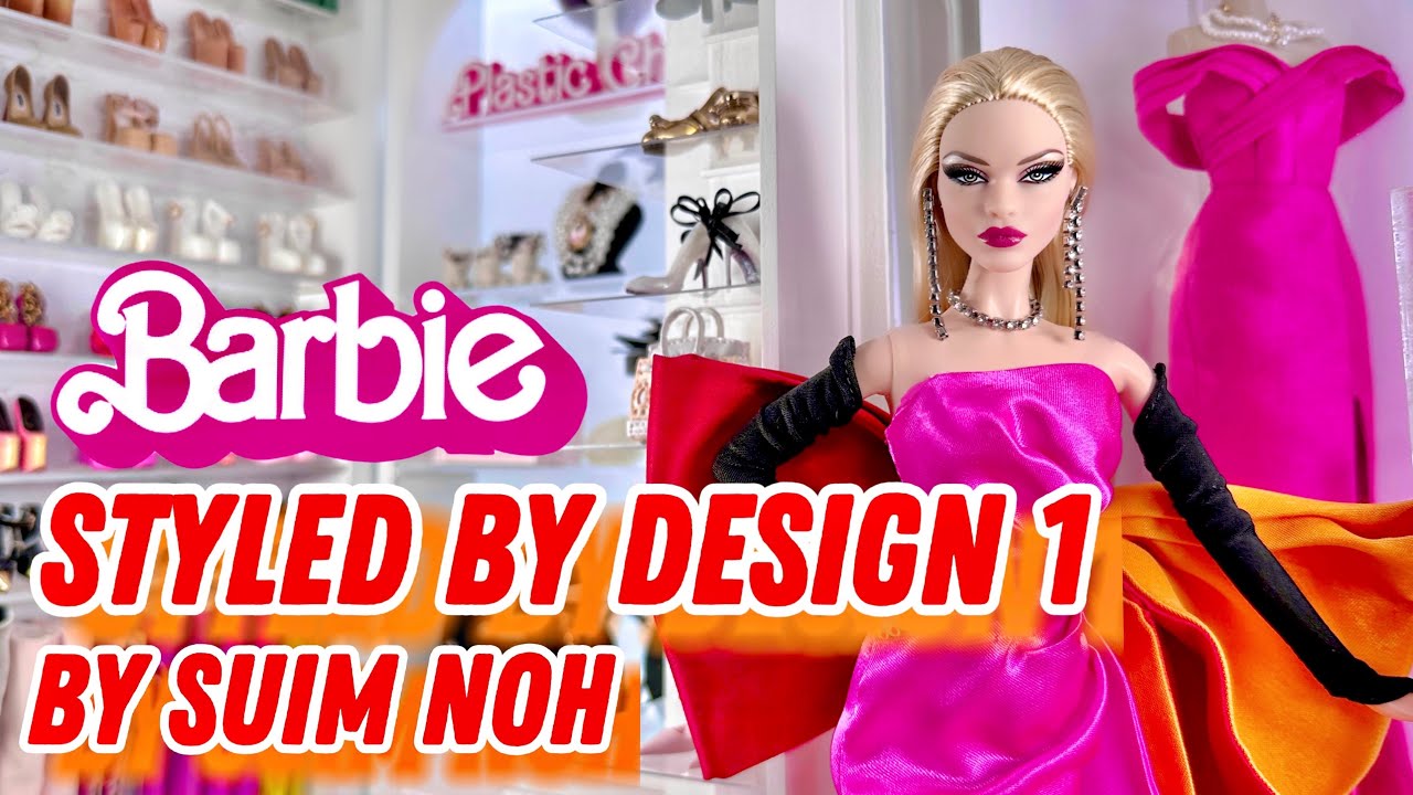 Unboxing the Glamorous Barbie Styled by Design 1 by Suim Noh – Fashion Illustration Come to Life!