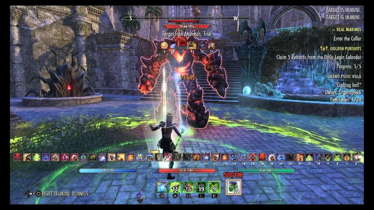 The Elder Scrolls Online arc parse 33k in works