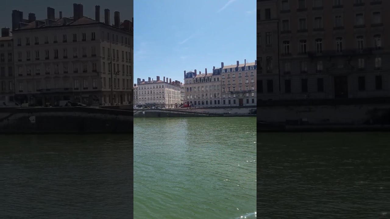 🌅 The Most Beautiful Riverside in Lyon &mdash; Sa&ocirc;ne River Magic!
