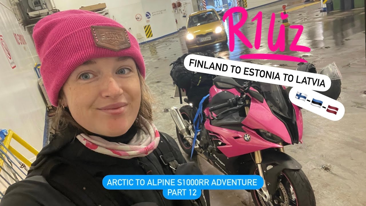 R1Liz - Finland to Estonia to Latvia (Arctic to Alpine S1000RR Adventure Part 12)