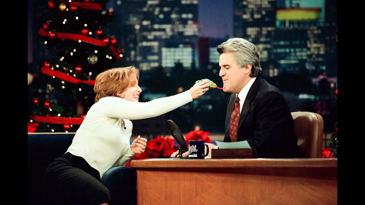 Gillian Anderson at Jay Leno December 1998