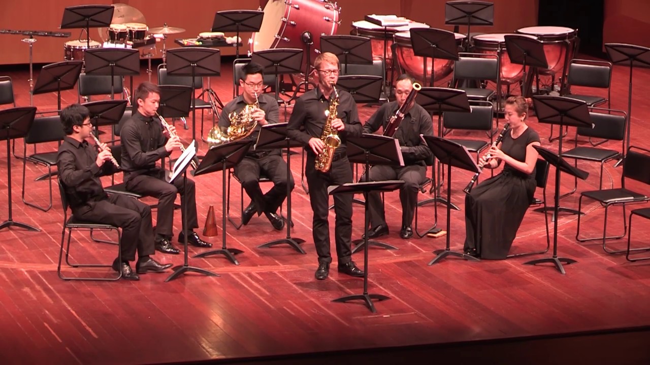 Phil Pierick - Scaramouche for alto saxophone and wind quintet (Darius Milhaud)