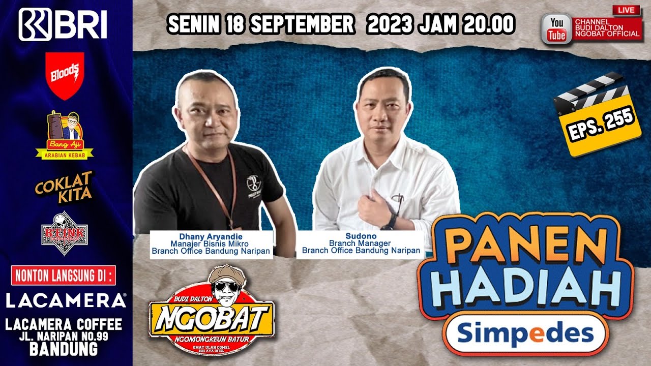 🔴 LIVE │NGOBAT 255 - NGOMONGKEUN PANEN HADIAH