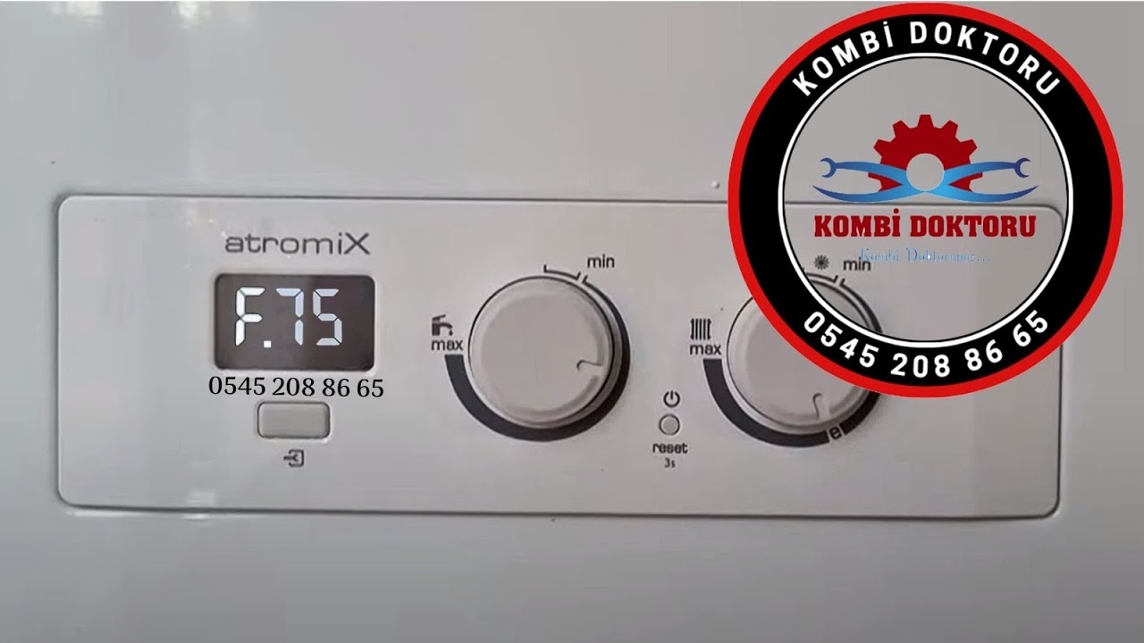 Demirdöküm Atromix Kombi F 75 arıza kodu nedir? | Demirdöküm Kombi arıza kodları