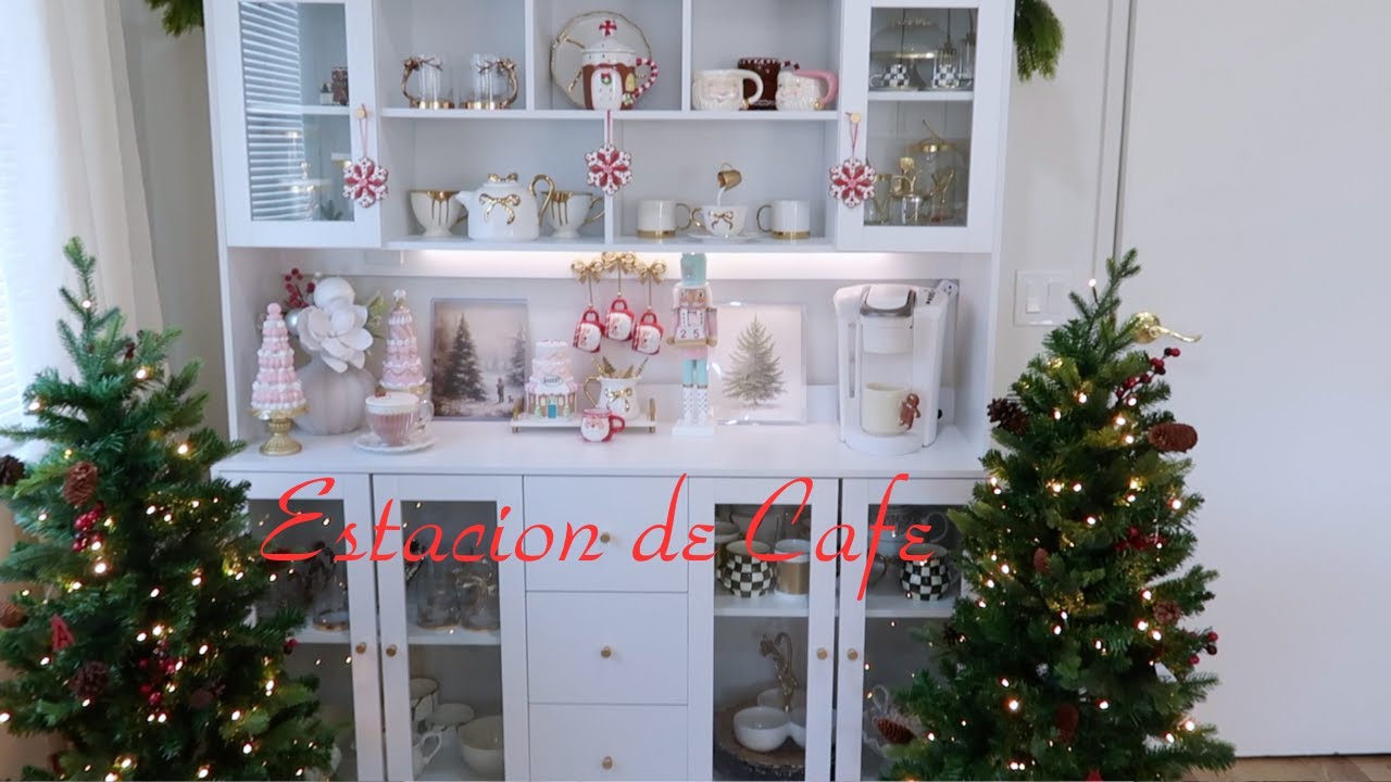 DECORACION NAVIDADEÑA DE MI ESTACION DE CAFE   ||  @SHareconnofficial