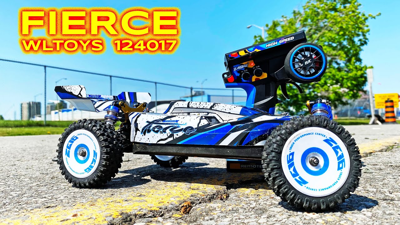 WLTOYS 124017 Свирепый багги - Слишком быстро - Я его сломал.