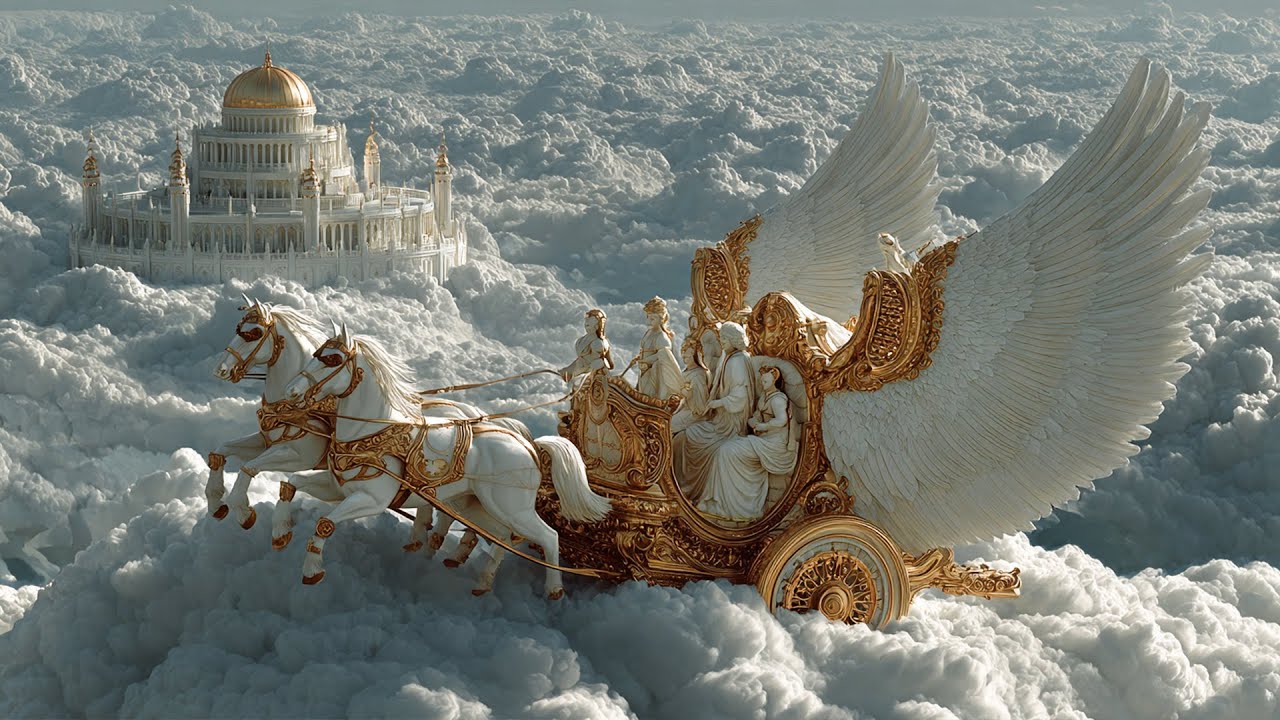 The Celestial Riders of Light | Epic Fantasy Journey & Soothing Medieval Ambience in 4K