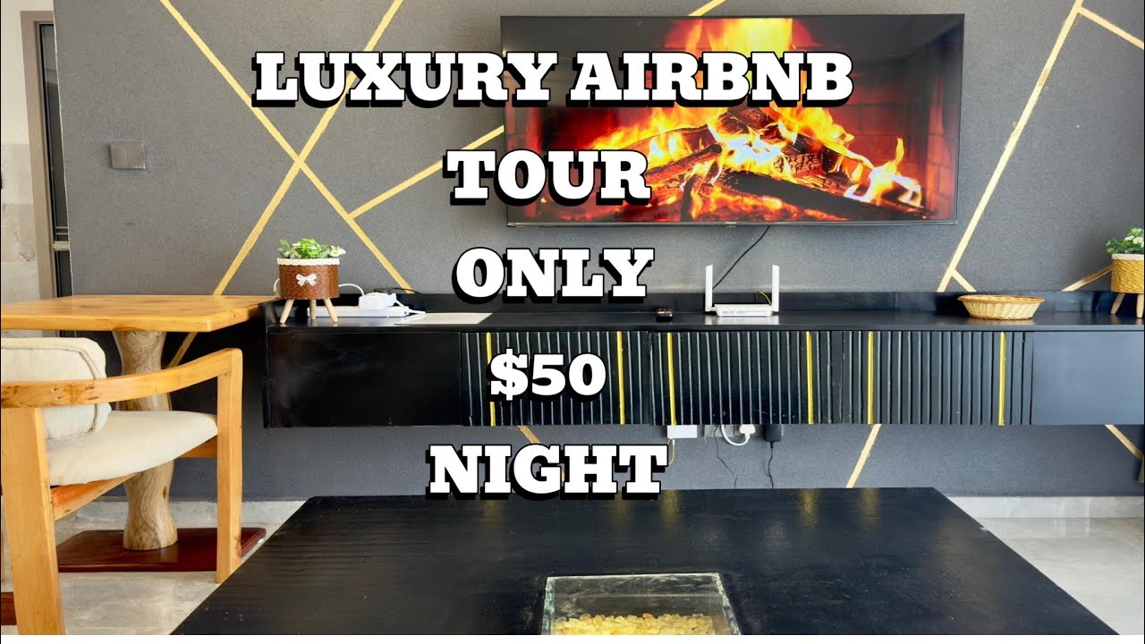 INSIDE A LUXURY AIRBNB IN NAIROBI AT ONLY 6500