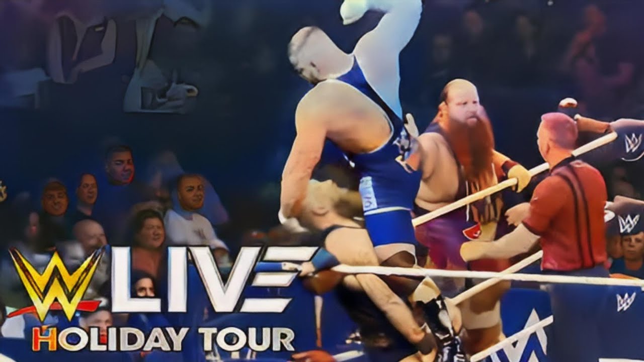 The Vison Bronson Reed & Bron Brekker vs War Raider | Wwe Live Holiday Tour
