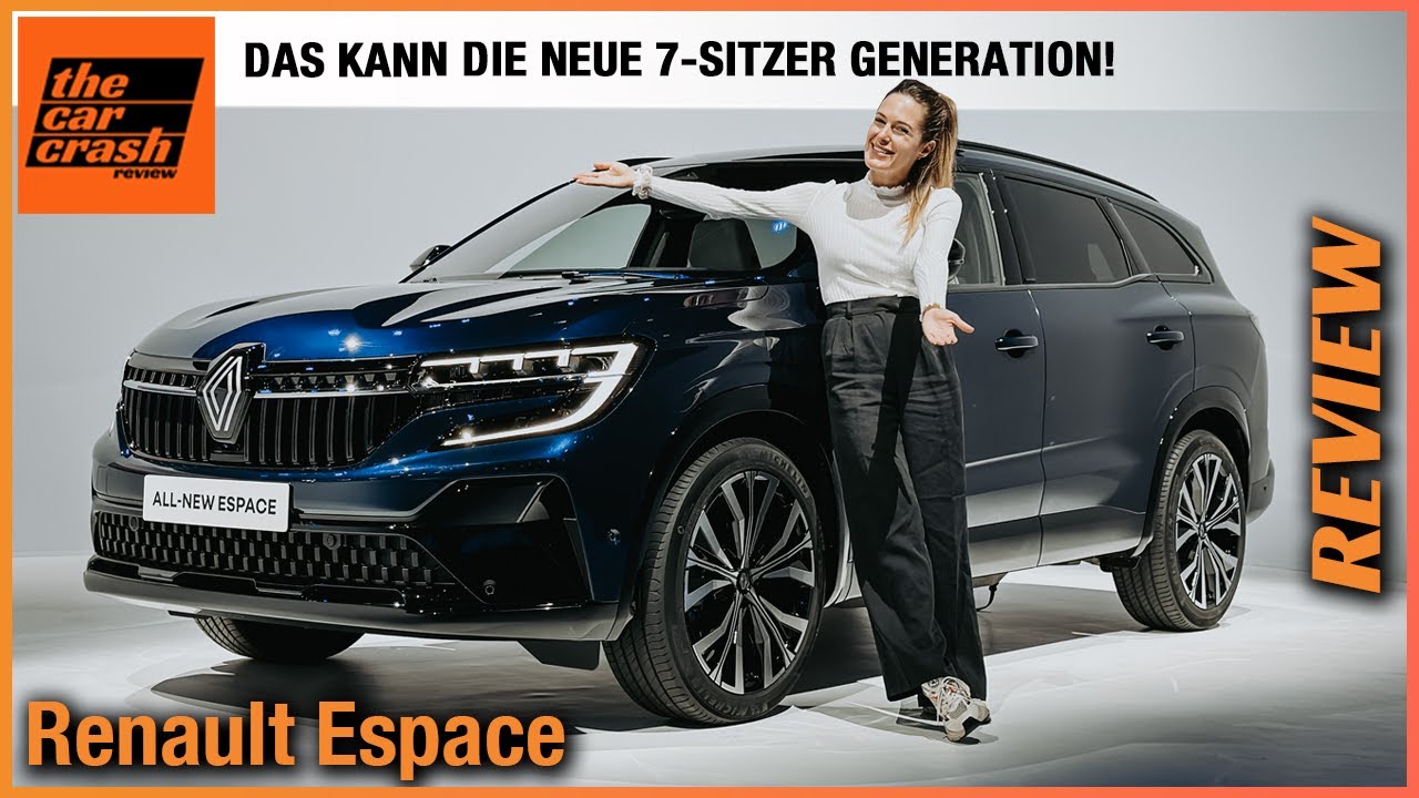 Renault Espace im Test (2023) Das kann die NEUE 7-Sitzer Generation! Review | Weltpremiere | Motoren
