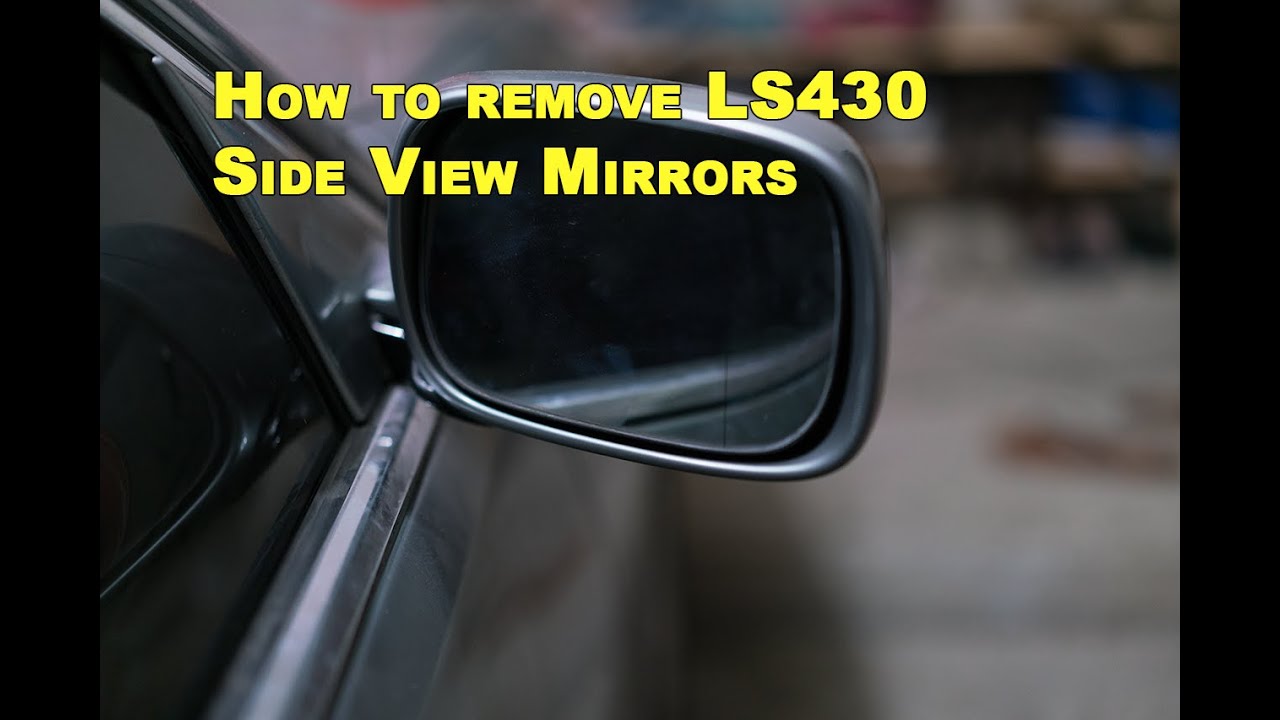 Lexus LS430 Как снять/установить боковое зеркало