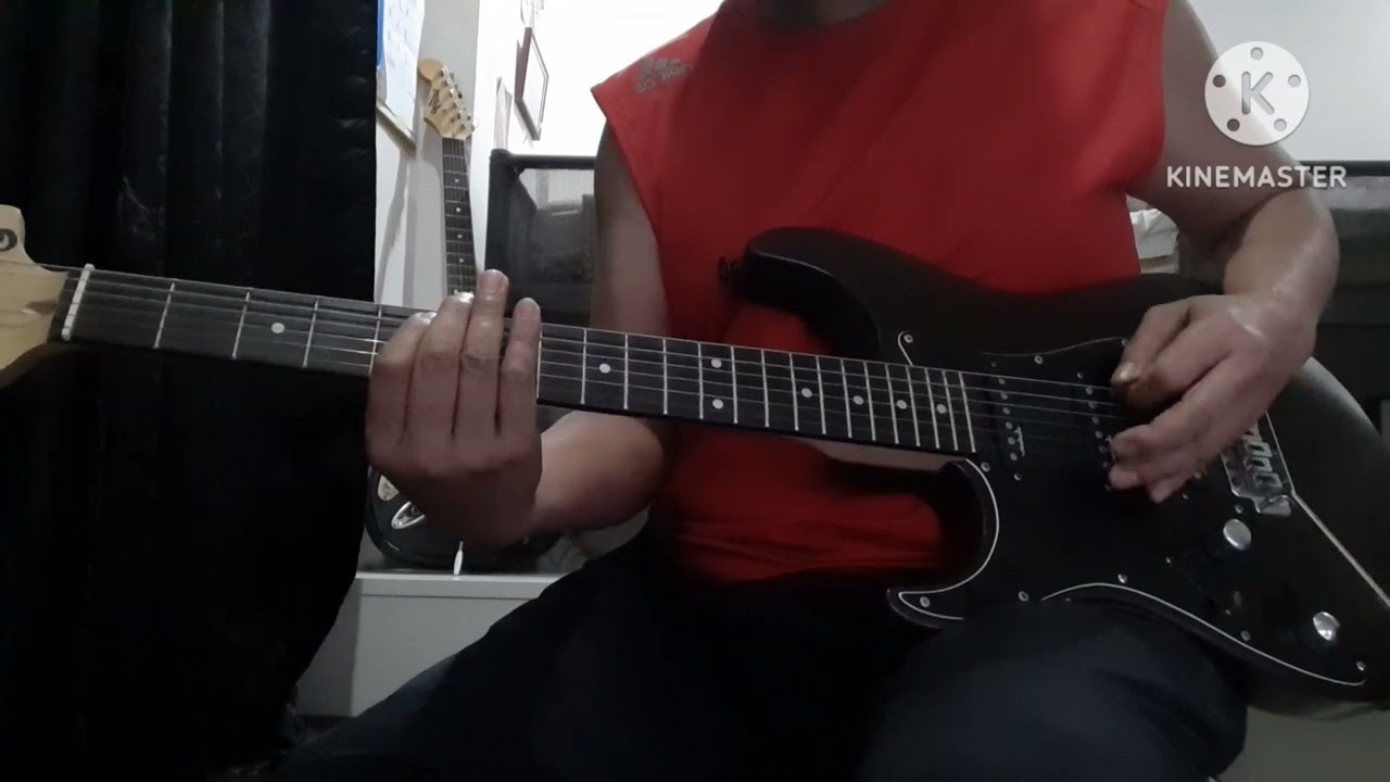 Jinbara Farhana (Puteri Bumi Kenyalang) guitar Cover solo