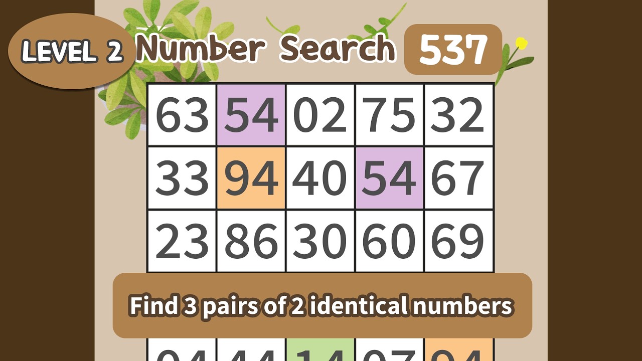 Memory Game to Stay Sharp Forever  2-537