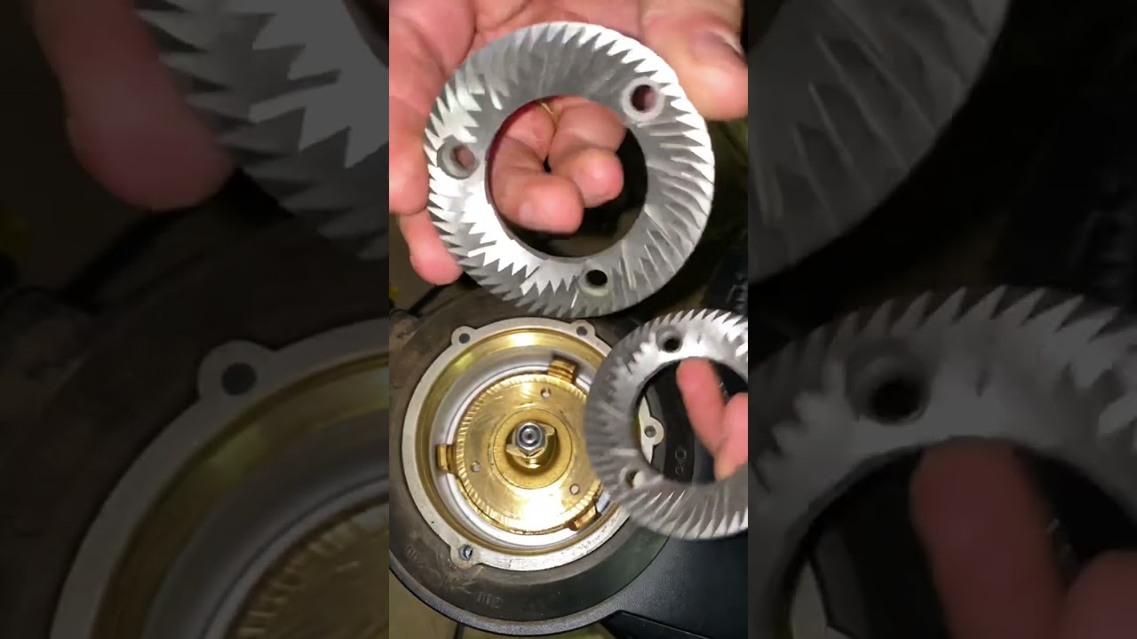 Coffee grinder cleaning, calibration and burr replacement - Obel Mito 75mm