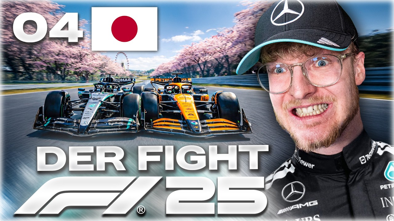 HARTER FIGHT um PLATZ 1 in JAPAN! Holen wir den BACK2BACK WIN für MERCEDES? - Folge 4  | CutterLukas