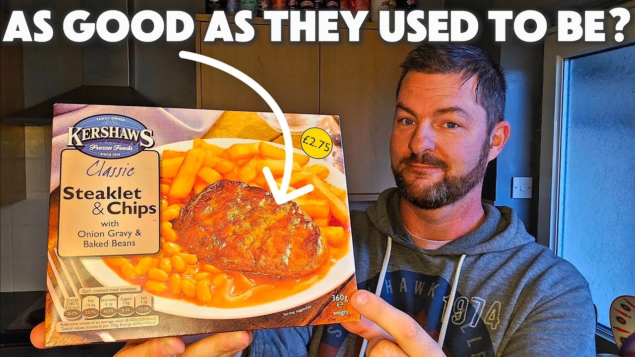 Kershaws STEAKLET & CHIPS Meal Review - As good as they USED TO BE? 