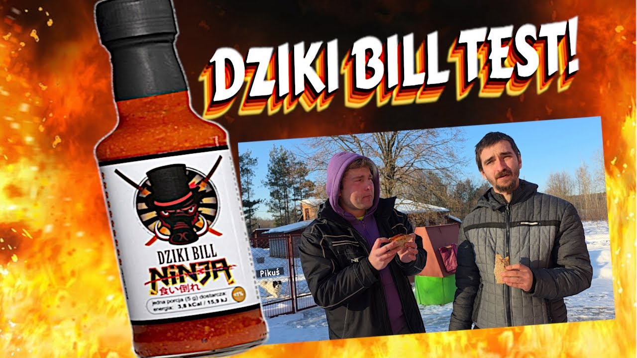 🔥🌶 MEGA ostry sos Dziki Bill Ninja TEST! 🌶🔥