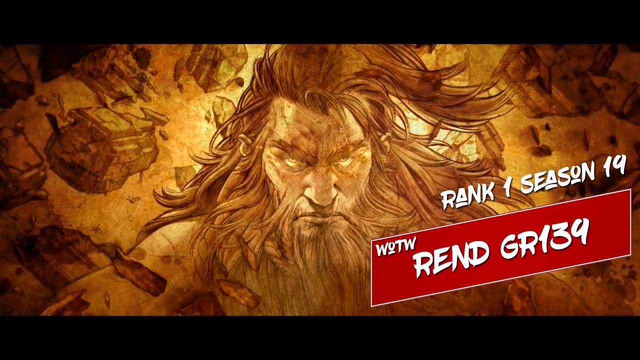 Diablo 3 2.6.7 Barbarian: WotW Rend Solo GR139 - Rank 1 Europe | Season 19