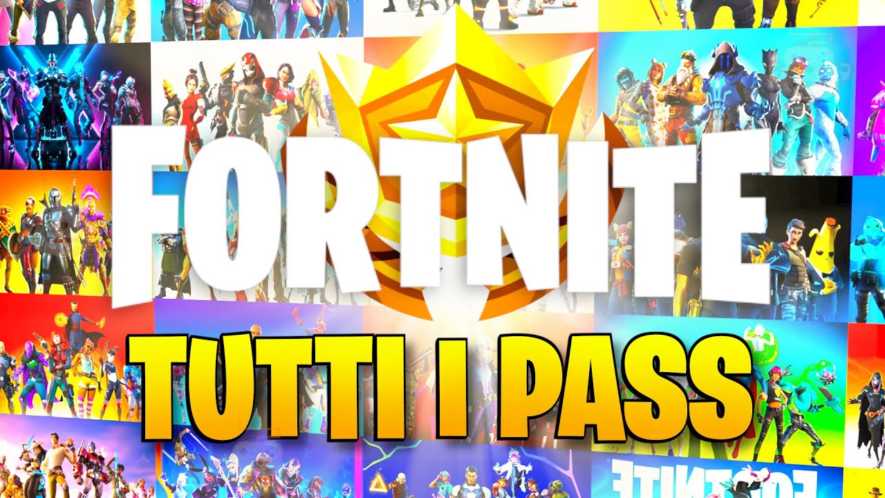 TUTTI I PASS BATTAGLIA SU FORTNITE DAL PEGGIORE AL MIGLIORE