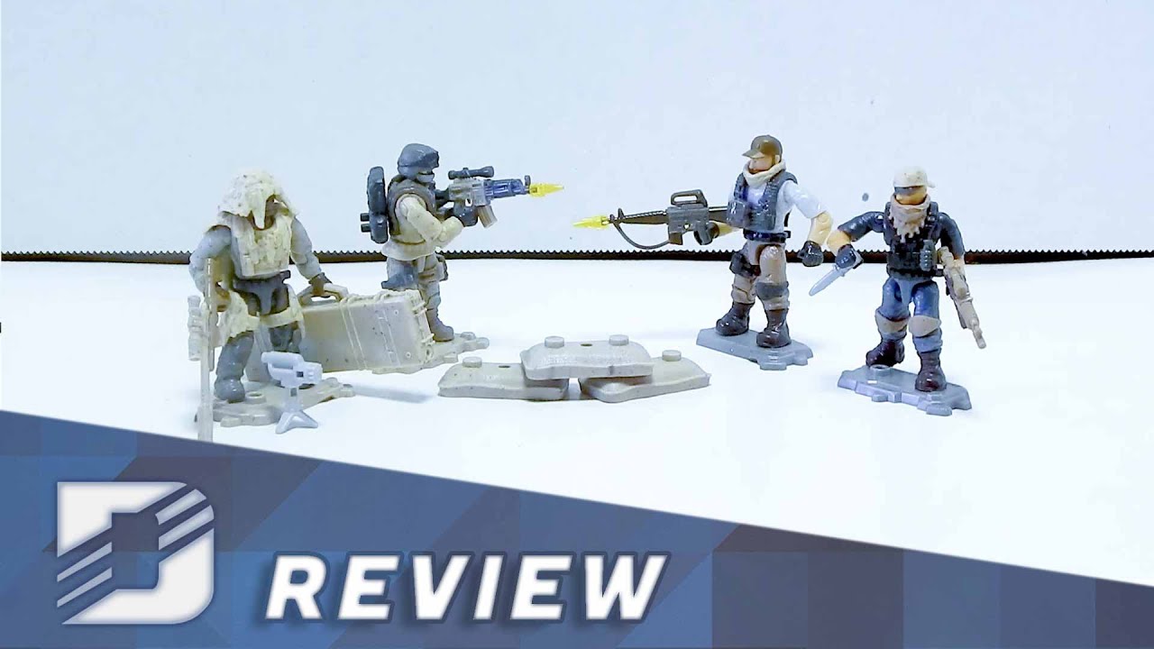Mega Construx Call Of Duty Desert Snipers VS. Mercenaries Review